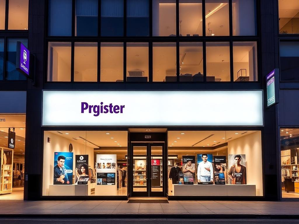 Shop branding